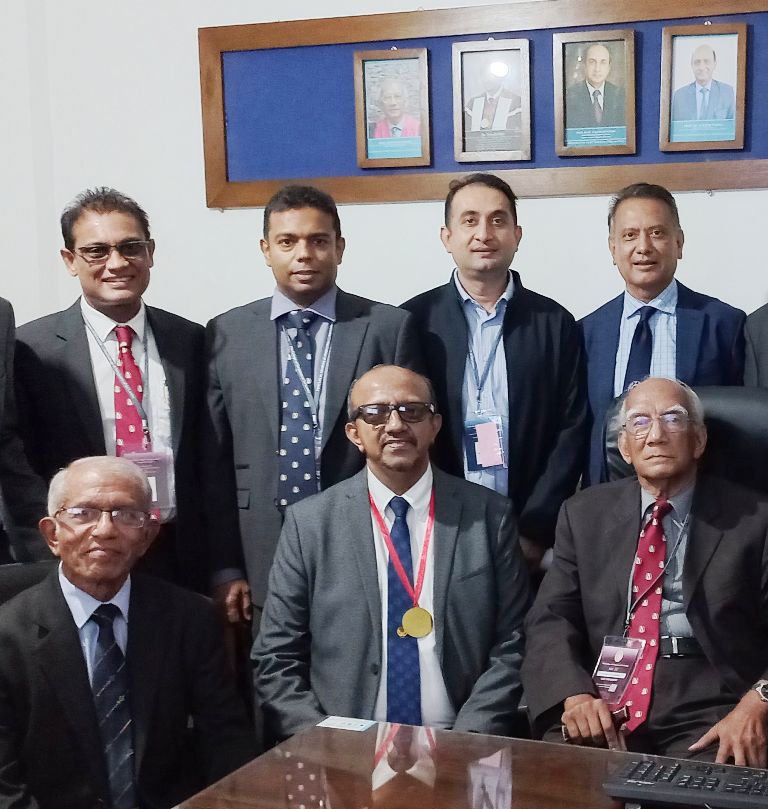 Distinguished Delegates of Sri Lanka Surgical Congress visit SAARC SCS Headquarters